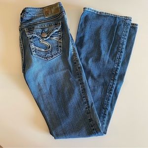 Bootcut Silver Jeans